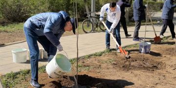 Ұлытау облысында «Таза Қазақстан» акциясы аясында жалпыоблыстық сенбілік өтті