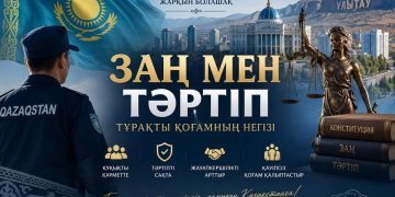 Заң мен тәртіп – тұрақты қоғамның негізі