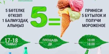 Эко акция – тазалыққа үндейді