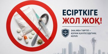 Заң мен тәртіп – есірткі қылмысына қарсы күрестің басты қағидаты